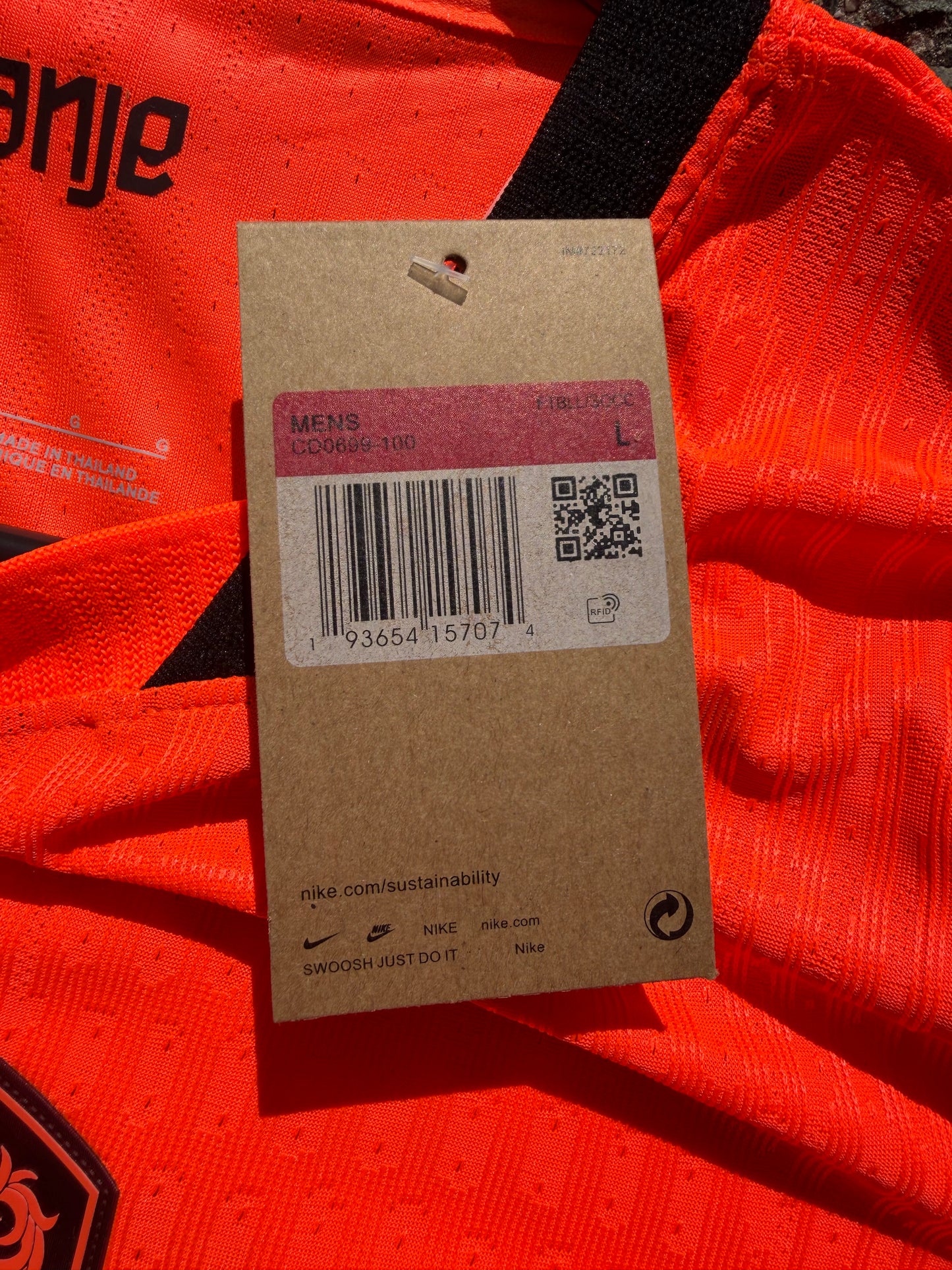 Nederlands Elftal Thuis Shirt 2026 - Spelersversie