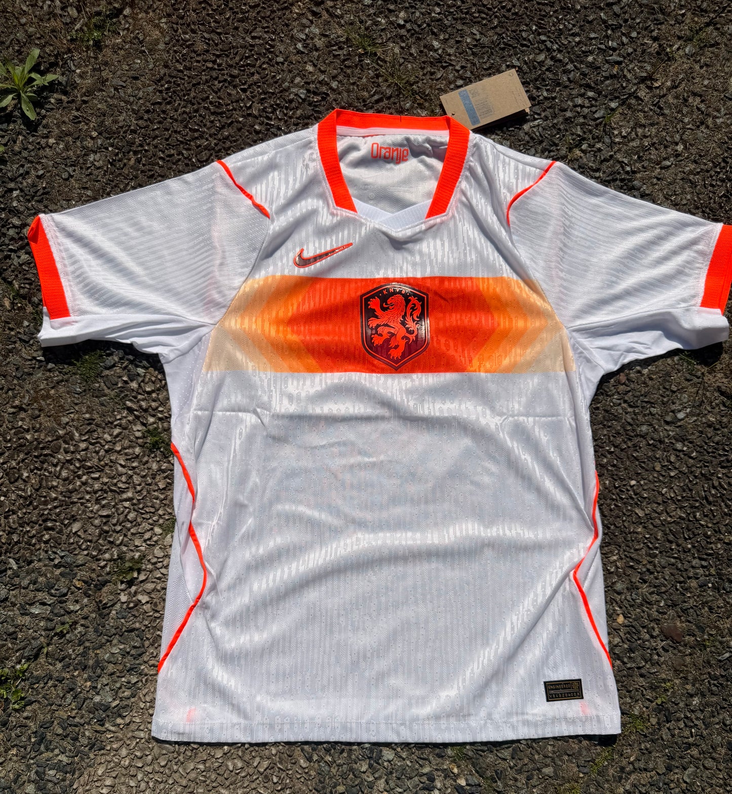Nederland Uit Shirt 2026 – Spelersversie (Aero-Fit)